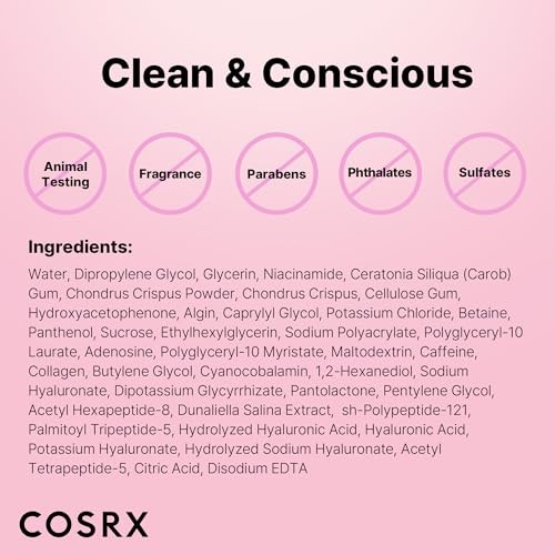 Cosrx the Peptide Collagen Hydrogel Eye Patch 60 Pcs