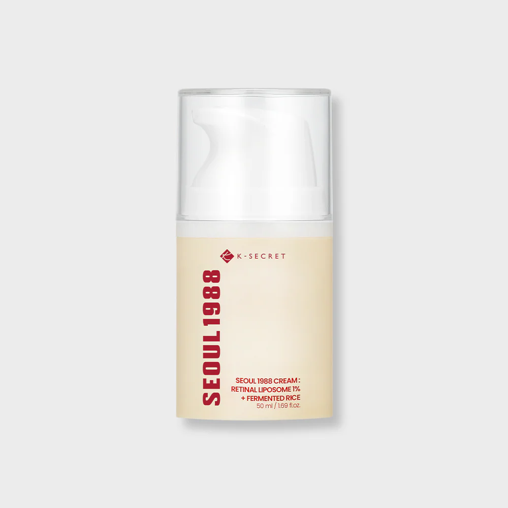 K-SECRET SEOUL 1988 Cream : Retinal Liposome 1% + Fermented Rice 50ml