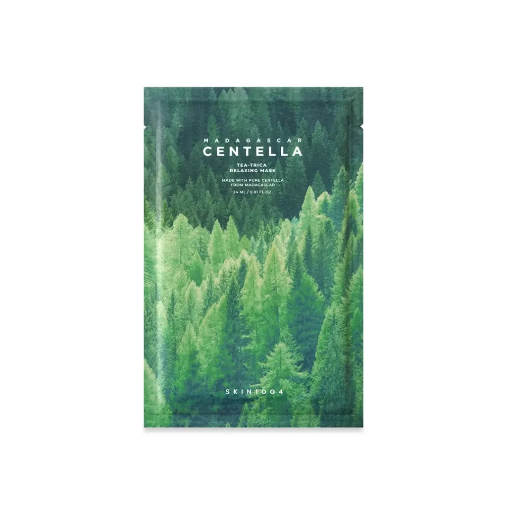 [SK39] SKIN1004 Madagascar Centella Tea-Trica Relaxing Mask 24ml
