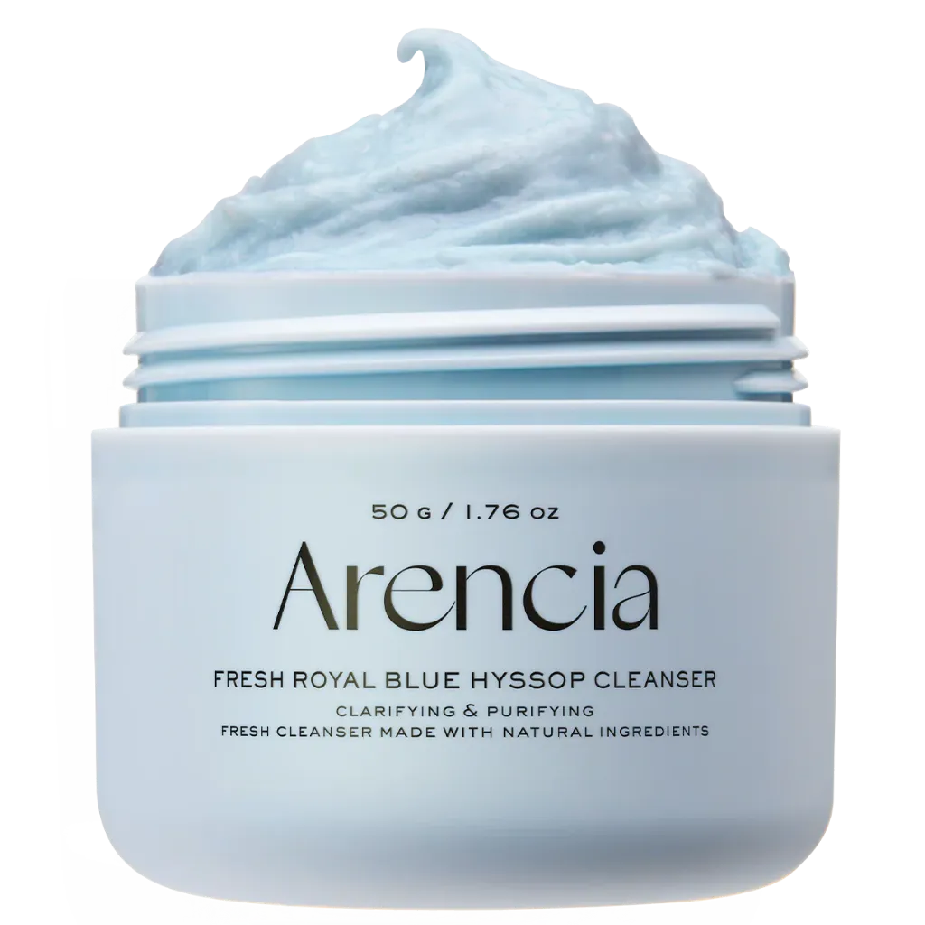 [ARE01] ARENCIA Fresh Blue Hyssop Rice Mochi Cleanser 120G