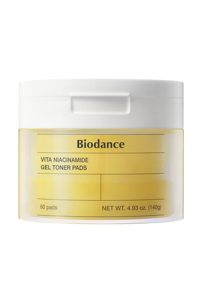 BIODANCE Vita Niacinamide Gel Toner Pads 60 Pads