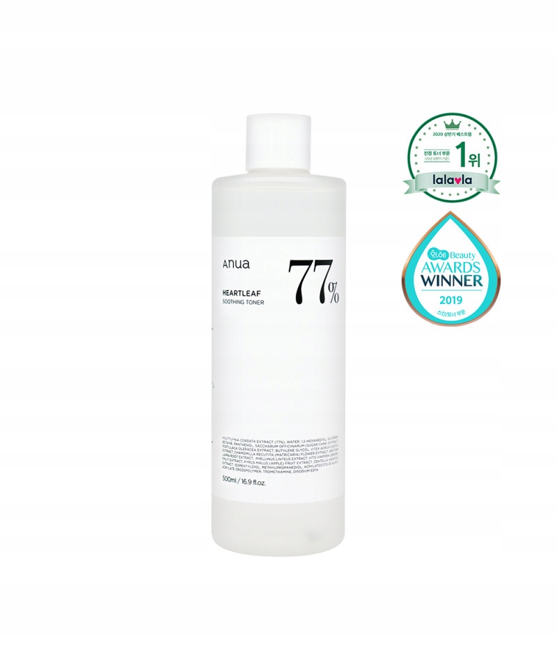 [A08] ANUA Heartleaf 77 Soothing Toner 500ml