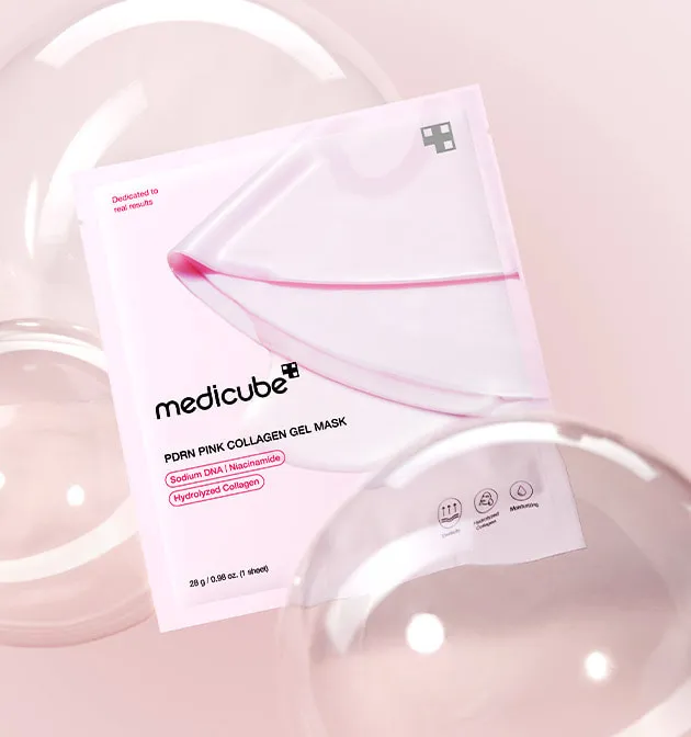 [M15] MEDICUBE Pdrn Pink Collagen Gel Mask 28g (1pc)